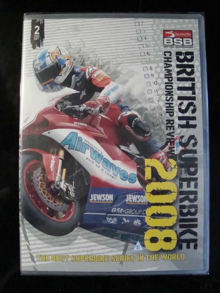 British superbike 2008 ( 2 dvd s), Alle leeftijden, Ophalen of Verzenden, Nieuw in verpakking