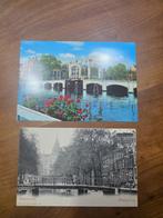 2 vintage ansichtkaarten Amsterdam ongelopen, Verzenden, Voor 1920, Ongelopen, Noord-Holland