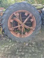Dubbel lucht voor trekker, Zakelijke goederen, Agrarisch | Onderdelen | Banden, Velgen en Assen, Ophalen