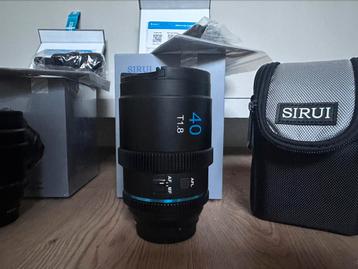 sirui 40 mm t1.8 1.33x AF anamorphic  Sony beschikbaar voor biedingen