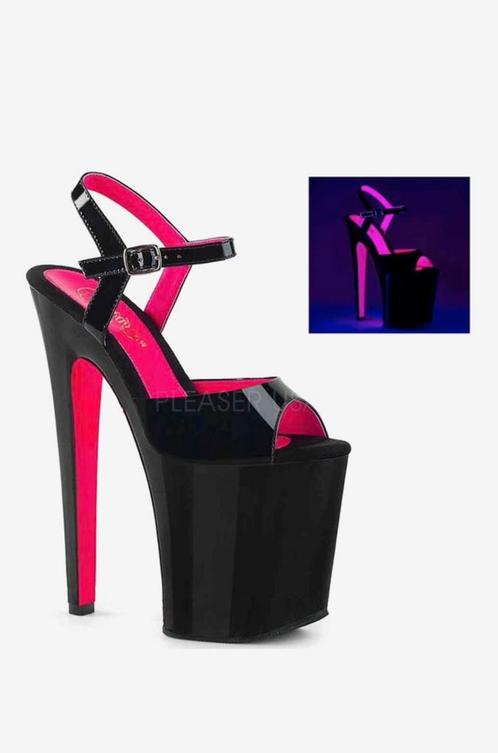 pleaser xtreme 809 Tt neon hot pink, new! winkel prijs €105, Kleding | Dames, Schoenen, Nieuw, Schoenen met hoge hakken, Roze