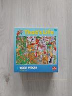 That's life puzzel kasteel, Ophalen of Verzenden, 500 t/m 1500 stukjes, Legpuzzel, Zo goed als nieuw