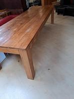 Teakhouten  3 meter lange  eetkamer tafel., Huis en Inrichting, Tafels | Eettafels, Ophalen, Teakhout, 200 cm of meer, 50 tot 100 cm