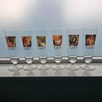 Heineken serie 6 unieke glazen "bier zoals bier bedoeld is", Ophalen of Verzenden, Nieuw, Glas of Glazen, Heineken
