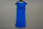 Prachtige  Chaps jurk.   Maat  38-40, Maat 38/40 (M), Blauw, Ophalen of Verzenden, Onder de knie