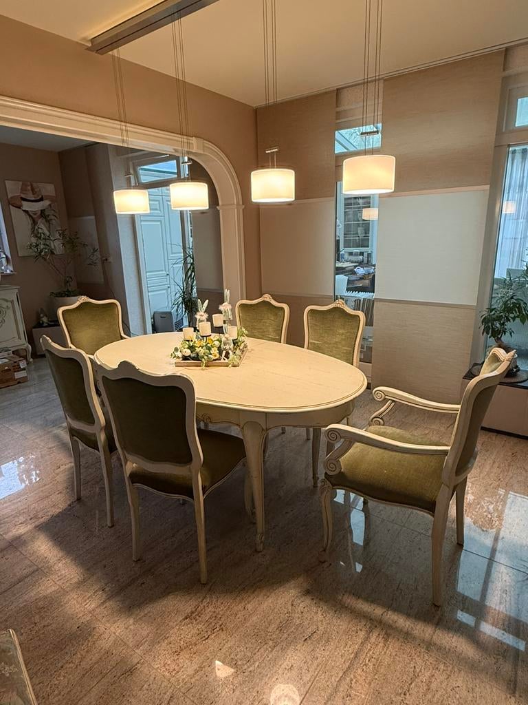 Prachtige  gebruikte eetkamer te koop.  ., Ophalen of Verzenden, Gebruikt