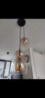 Riviera Maison Denver Triple Hanging Lamp, Glas, Ophalen of Verzenden, Zo goed als nieuw, 75 cm of meer