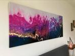 Groot canvas schilderij, Ophalen
