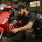 Scooter/ auto maker, Ophalen