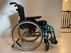 Kinder rolstoel Quicky Neon 2 opvouwbaar, Diversen, Rolstoelen, Ophalen, Zo goed als nieuw, Handbewogen rolstoel