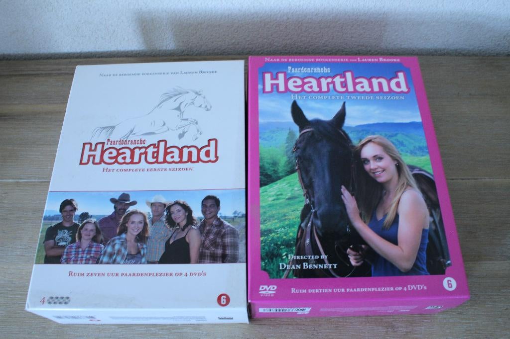 Heartland Het complete eerst  en tweede seizoen, Cd's en Dvd's, Dvd's | Tv en Series, Vanaf 6 jaar, Ophalen of Verzenden, Gebruikt