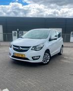 Opel Karl 1.0 EcoFlex 120 Years PDC S/S 75pk 2019 Wit, Auto's, Voorwielaandrijving, 839 kg, Zwart, Wit