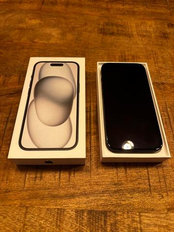 Iphone 15 Zwart Volledig Nieuwstaat, Krasloos beschikbaar voor biedingen