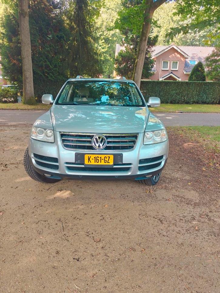 Volkswagen Touareg 2007  AUT 4-motion NIEUWE MOTOR, Auto's, Volkswagen, Particulier, 4x4, ABS, Achteruitrijcamera, Airbags, Airconditioning