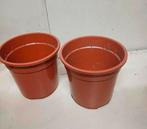 Kweekpotten plantenpotten bloempotten 21 cm, Tuin en Terras, Kunststof, Gebruikt, Rond, Ophalen of Verzenden