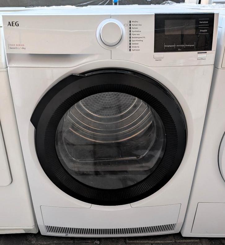 Jonge AEG TR738L4B – Warmtepompdroger 8KG, Witgoed en Apparatuur, Wasdrogers, Refurbished, Condens, Voorlader, 8 tot 10 kg, 85 tot 90 cm