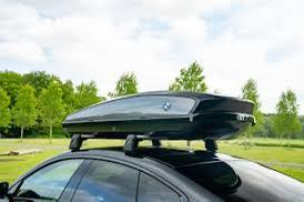 Te huur originele 420 liter dakkoffer BMW, Auto diversen, Dakkoffers, Zo goed als nieuw, Ophalen