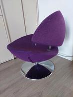 Draaifauteuil: gebruikte, maar lekker zittende fauteuil, Huis en Inrichting, Fauteuils, Ophalen, Gebruikt, 75 tot 100 cm, 50 tot 75 cm