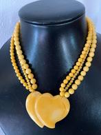 Amber ketting, Sieraden, Tassen en Uiterlijk, Kettingen, Ophalen of Verzenden, Zo goed als nieuw, Steen of Mineraal