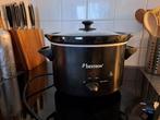Bestron slowcooker, zwart, slechts 2x gebruikt., Witgoed en Apparatuur, Slowcookers, Ophalen of Verzenden, Zo goed als nieuw