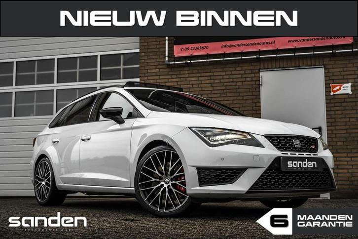 Seat Leon ST 2.0TSI Cupra 290|DSG|Pano|Schaalstoelen|DCC|LED, Auto's, Seat, Bedrijf, Te koop, Leon, ABS, Airbags, Airconditioning