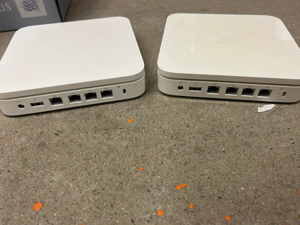 Set apple airport extreme (4stuks), Ophalen of Verzenden, Gebruikt