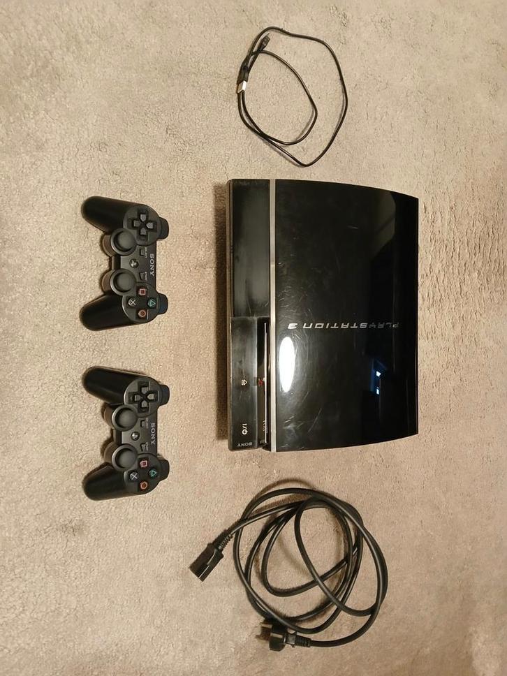 Playstation 3 Phat 60GB backward compatibility, Spelcomputers en Games, Spelcomputers | Sony PlayStation 3, Zo goed als nieuw