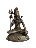 Shiva Beeld (echt oud) bronze 1.6 kg, Huis en Inrichting, Woonaccessoires | Boeddhabeelden, Ophalen of Verzenden, Gebruikt