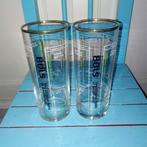 Bols longdrink glazen the original spirit of Amsterdam 2x, Huis en Inrichting, Keuken | Servies, Ophalen, Glas of Glazen, Overige stijlen