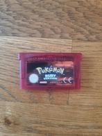 Pokémon Ruby - Game Boy Advance, Spelcomputers en Games, Games | Nintendo Game Boy, 1 speler, Ophalen of Verzenden, Gebruikt, Role Playing Game (Rpg)