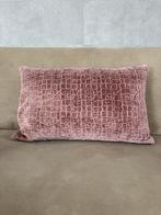 Luxe Claudi Style Kussen oudroze, Huis en Inrichting, Ophalen of Verzenden, Nieuw, Roze, Rechthoekig