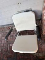 Inklapbare douchestoel met armleggers voor wandmontage, Diversen, Ophalen of Verzenden, Gebruikt