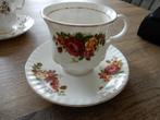 5 stuks kopje en schotel Royal Albert zie foto,s, Ophalen of Verzenden, Nieuw, Porselein, Kop en/of schotel