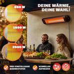 Terrasverwarmer infrarood zwart 2500W GRATIS BEZORGD!, Minder dan 30 cm, Verzenden, Overige typen, Nieuw