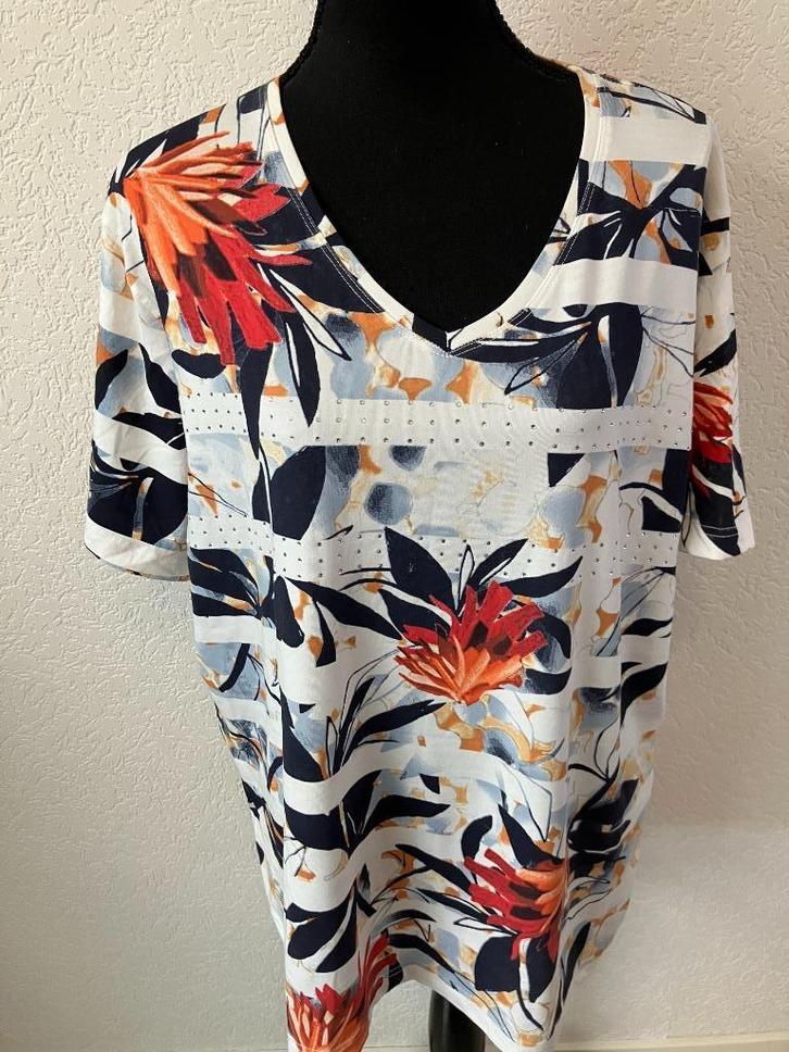 bexleys maat XXL oksel tot oksel 68 cm-95% katoen, Kleding | Dames, Grote Maten, Zo goed als nieuw, Blouse of Tuniek, Ophalen of Verzenden