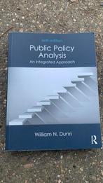 Boek: Public Policy Analysis, Verzenden, William N Dunn, Beta, WO