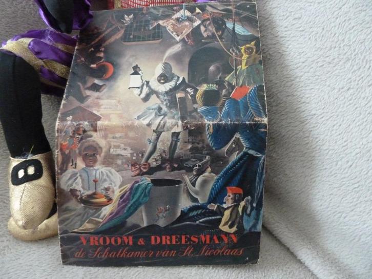 1955 !!! VROOM & DREESMANN BROCHURE : SCHATKAMER van de SINT, Diversen, Sinterklaas, Zo goed als nieuw, Ophalen of Verzenden