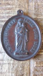 Grote antieke religieuze medaille, Ophalen of Verzenden