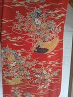 Traditionele Japanse Kimono red ougi, Ophalen of Verzenden