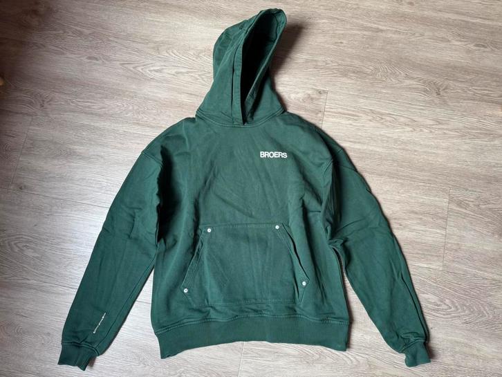 Donkergroene Broers hoodie maat XS, Kleding | Dames, Truien en Vesten, Zo goed als nieuw, Maat 36 (S), Groen, Ophalen of Verzenden