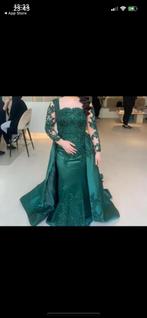 Avondjurk/henna jurk, Ophalen of Verzenden, Zo goed als nieuw, Maat 38/40 (M), Galajurk