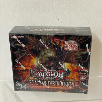 Yu-Gi-Oh! Legacy of Destruction Booster Box beschikbaar voor biedingen
