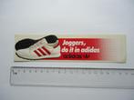 sticker Adidas joggers do it in sportschoen retro, Verzamelen, Stickers, Overige typen, Zo goed als nieuw, Verzenden