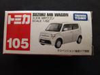 Tomica Tomy 105 Suzuki MR Wagon white 1/62 - oudere uitgave, Ophalen of Verzenden, Zo goed als nieuw, Auto