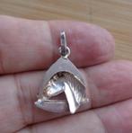 zilveren paarden hanger [069], Verzenden, Zo goed als nieuw, Zilver, Dier