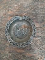 Vintage asbak met decoratie - 8,5 cm, Antiek en Kunst, Ophalen of Verzenden