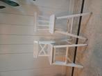 2 Ikea Kinderstoelen van hout, hoog model, Ophalen, Gebruikt, Stoel(en)