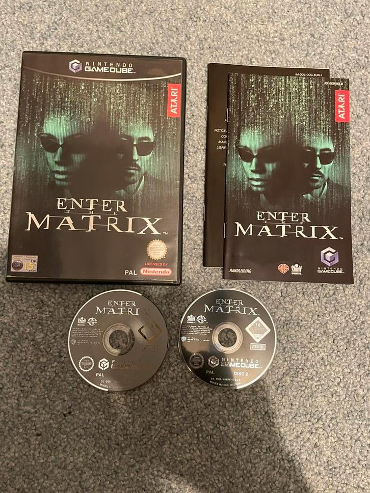 Enter The Matrix met garantie, Spelcomputers en Games, Games | Nintendo GameCube, Zo goed als nieuw, Avontuur en Actie, 1 speler