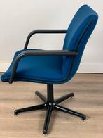 Artifort Jefry Hardkoorde Draaistoel, Huis en Inrichting, Ophalen of Verzenden, Zo goed als nieuw, Blauw, Bureaustoel