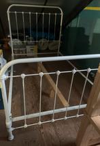 Vintage Frans Beddenframe 190x120, Huis en Inrichting, Slaapkamer | Bedden, Ophalen, Gebruikt, Wit, 190 cm of minder
